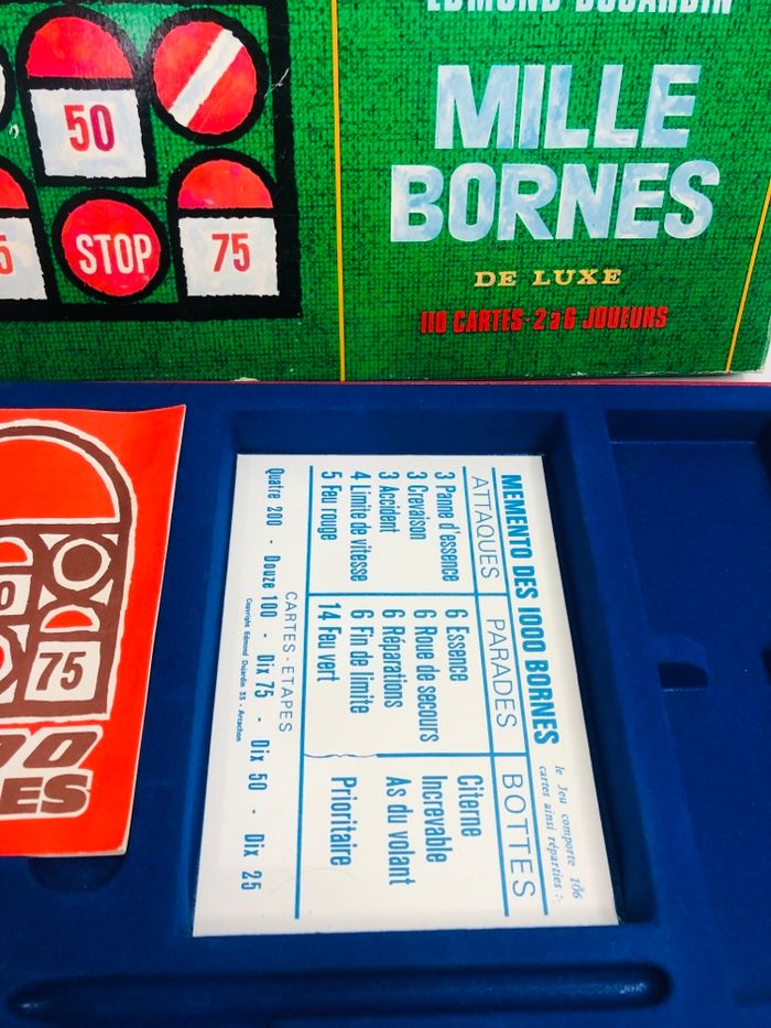 1000 bornes de luxe Edmond Dujardin  vintage - photo numéro 5