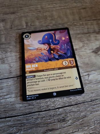Carte Lorcana Big Ben