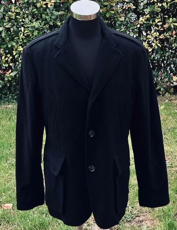 Cabans/veste/manteau noir Hugo Boss pour homme, taille 52 (US : 42)