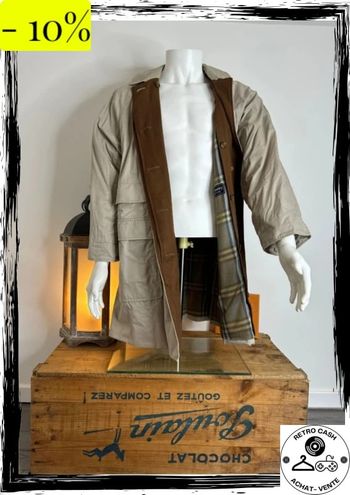 Trench Burberrys’ en super état Taille 12 UK Coat Vintage