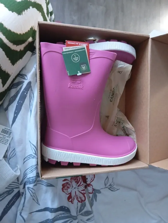 Bottes de pluie femme kamik taille 37 - photo numéro 8