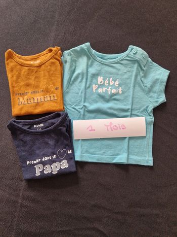 Lot de trois tee-shirts