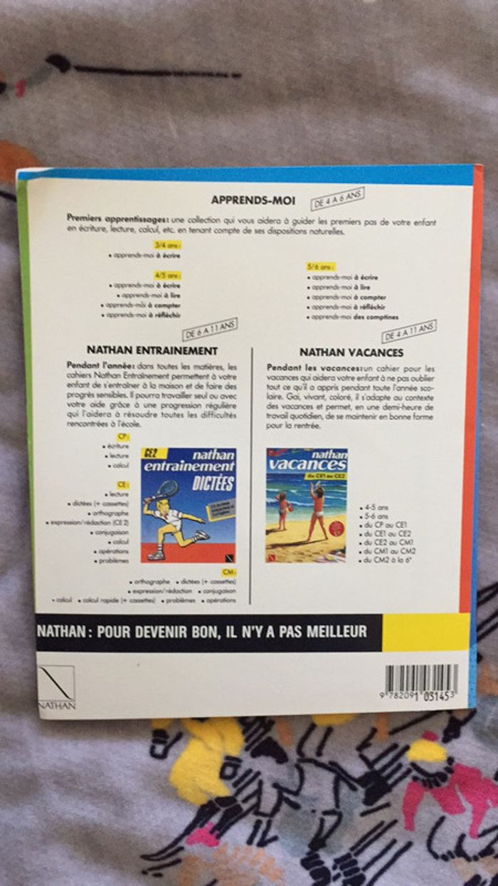Apprends-moi des comptines 5-6ans Nathan - photo numéro 2