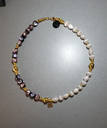 Collier perles naturelles