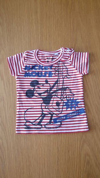 Lot 2 tshirt Mickey