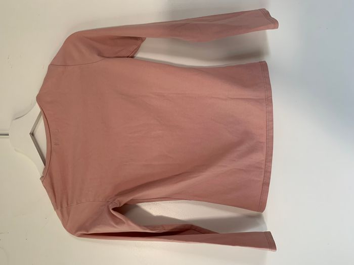 T-shirt manches longues rose – “Life is more fun in Pink” - photo numéro 2