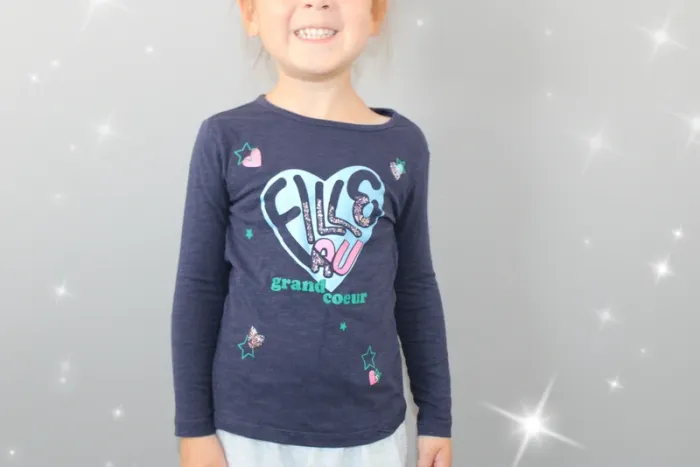 T-shirt manches longues taille 4 ans - photo numéro 3