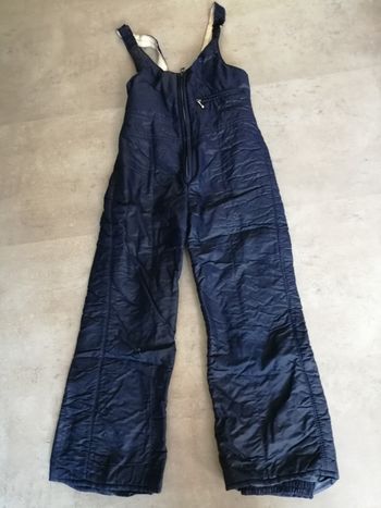 Salopette de ski marine 10 ans