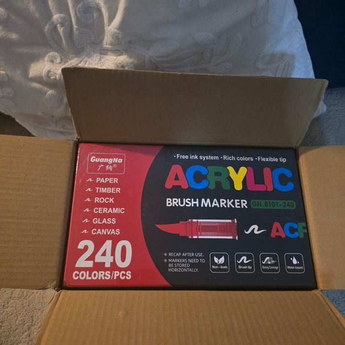 Feutre acryliques 240 couleurs