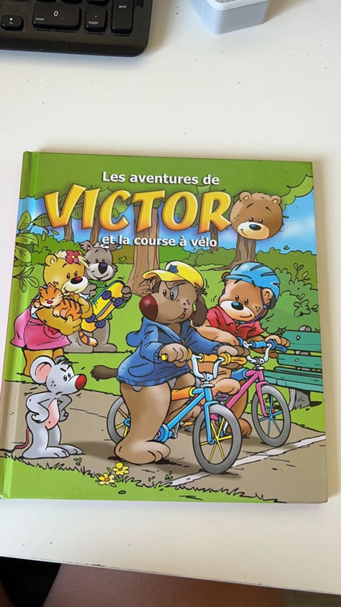 Les aventures de Victor et la course à vélo