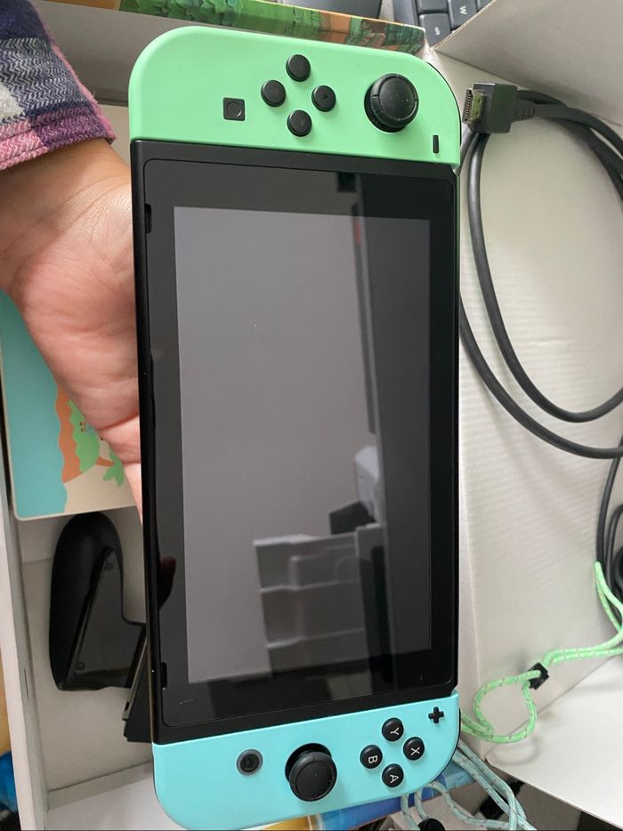 Nintendo switch édition animal crossing - photo numéro 3