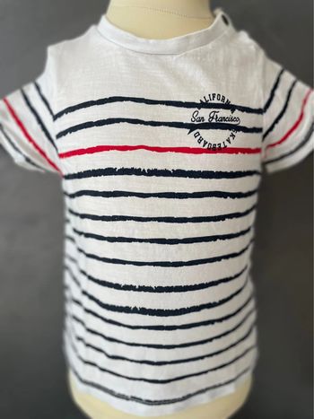 Tee shirt rayé garçon