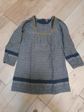 Robe bleue 5 ans