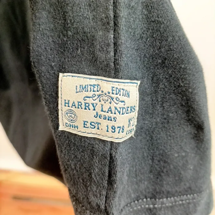 Tshirt noir imprimé USA Harry Landers Taille M homme A872 - photo numéro 9