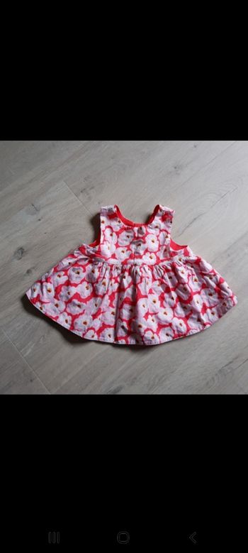 Top haut réversible Catimini fleur de cerisier