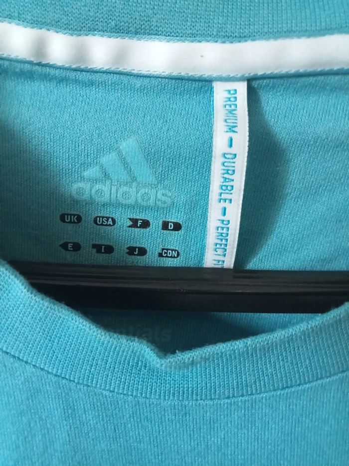 tee-shirt courtes manches taille L adidas - photo numéro 3