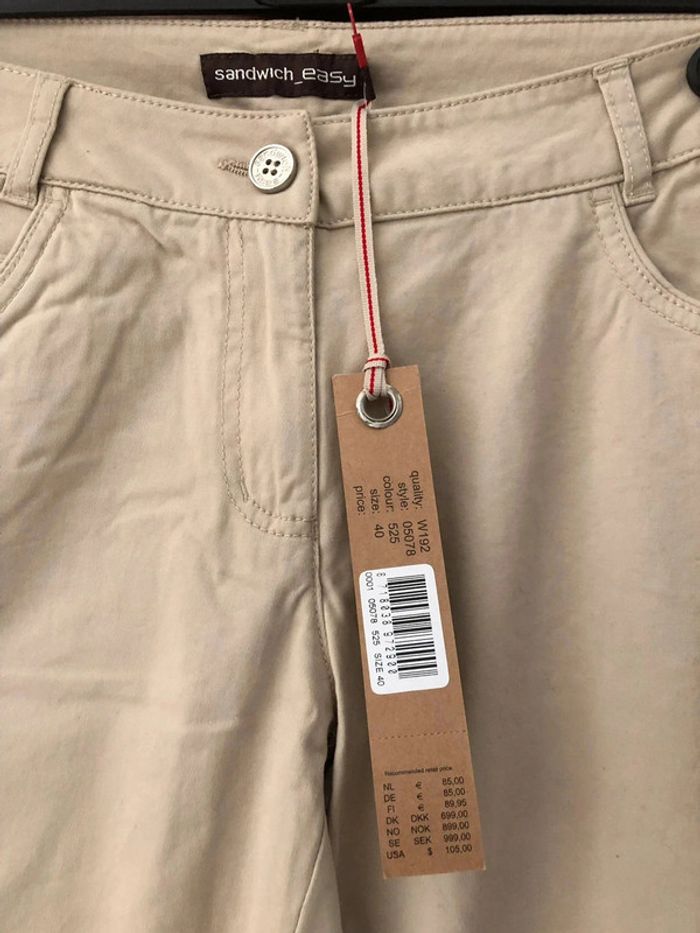 Pantalon Sandwich 40 neuf avec étiquette - photo numéro 2