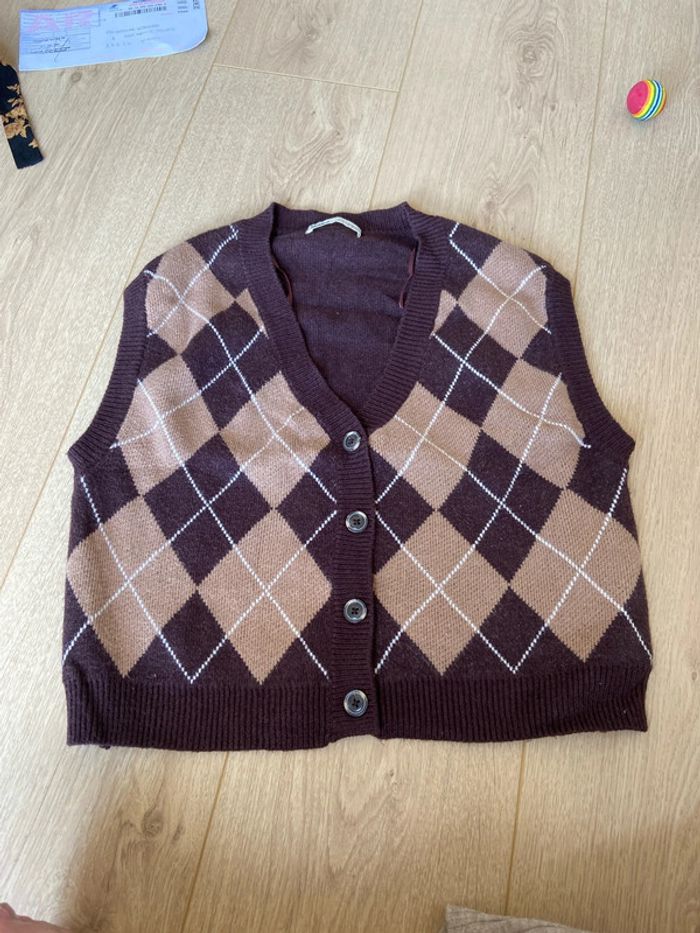 Pull sans manche