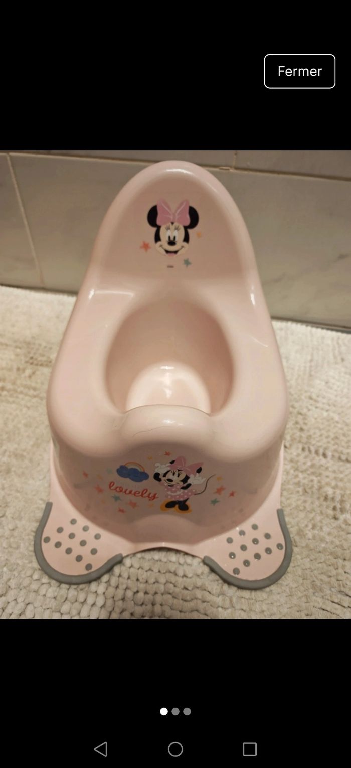 Pot d'apprentissage Disney