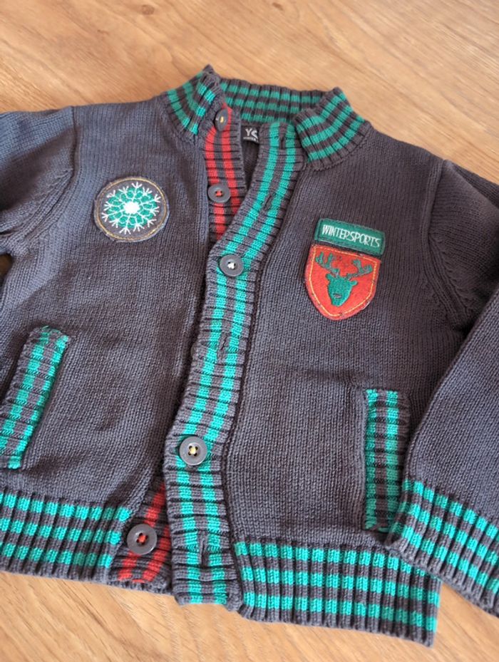 Gilet 2 ans ycc cerf - photo numéro 2