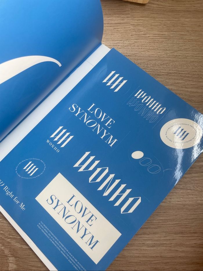 album love synonym right for me wonho - photo numéro 6