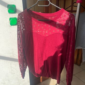 Pull bordeaux