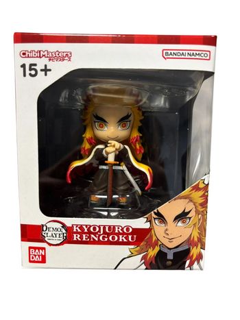 Figurine Chibi Masters Demon Slayer Kyojuro Rengoku 01 Bandai neuf