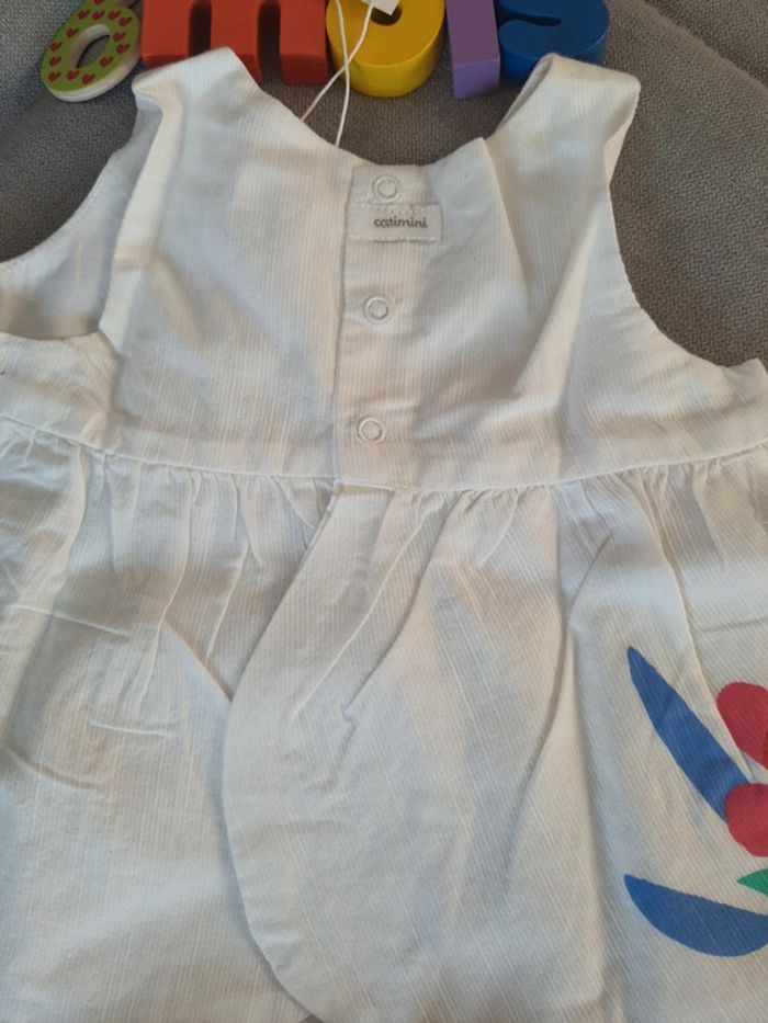 Ensemble top et short Catimini taille 6 mois neuf avec étiquettes - photo numéro 3
