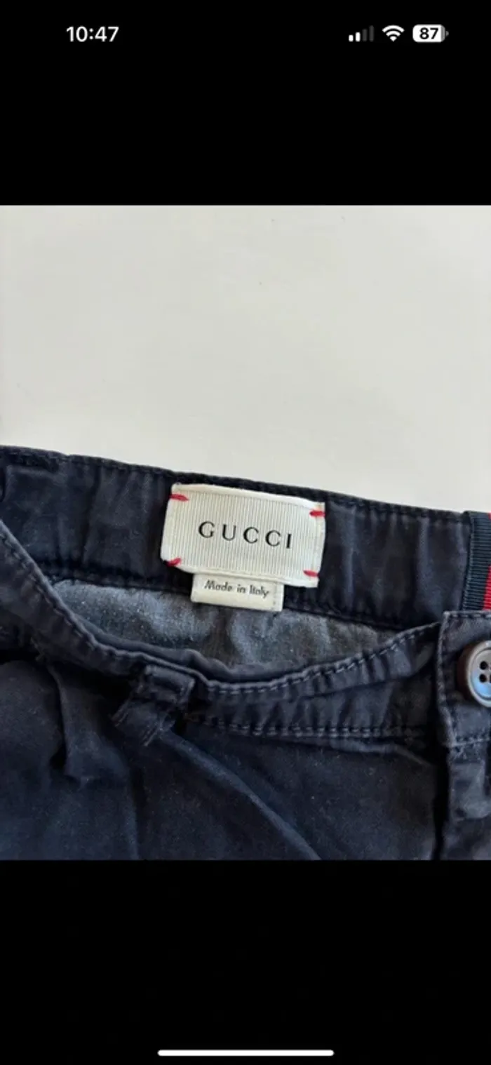 Short Gucci garçon – 36 mois – Authentique - photo numéro 8
