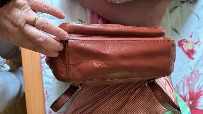 Sac à main en cuir KATANA - photo numéro 8