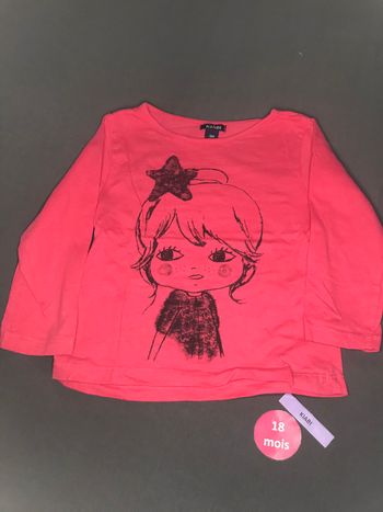 T-shirt manches longues 18mois