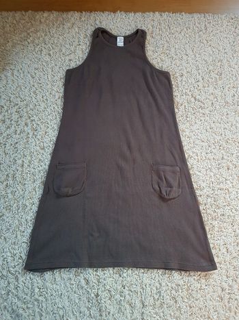 Robe tee shirt marron T.M neuve