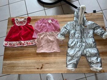 Lot hiver fille 6-9 mois