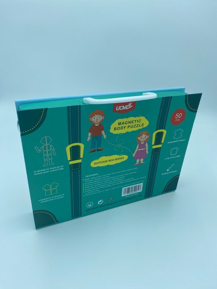 Puzzles magnétiques 50 pièces : Corps humain - photo numéro 4