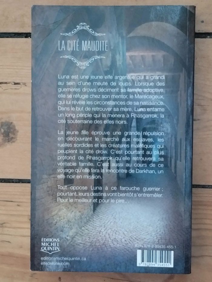 L'elfe de lune tome 1 et 2 Élodie Tirel - photo numéro 2