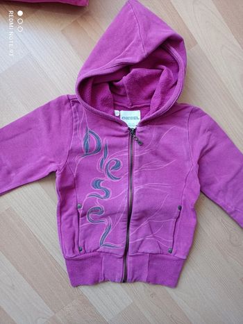 Gilet zippé à capuche #diesel