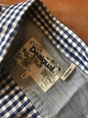 Chemise bleue Desigual L
