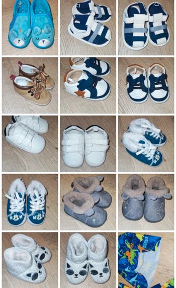 Lot de 8 chaussures en très bon état taille 20-23