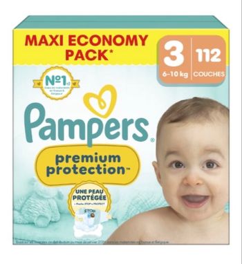 Pampers Premium Protection Taille 3-20€