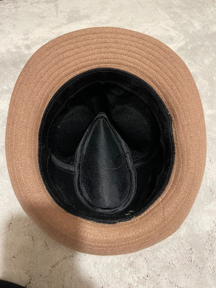 Chapeau beige - 57 cm - photo numéro 3
