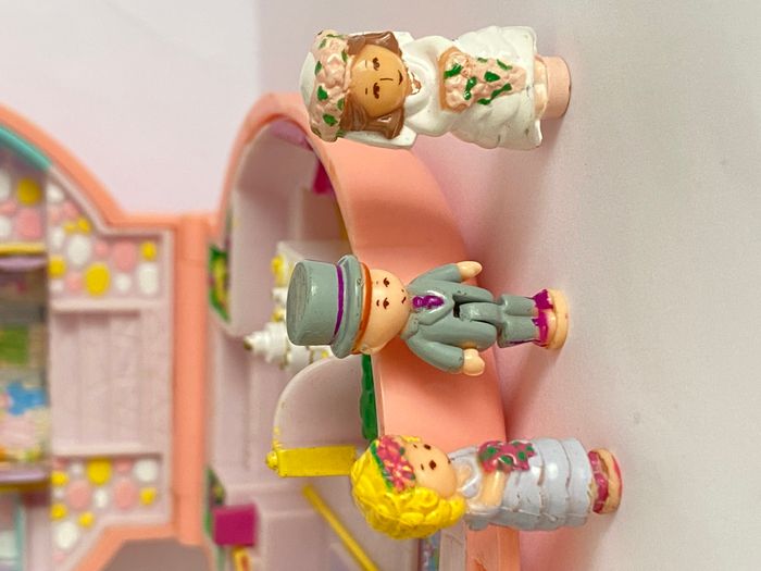 Polly Pocket bluebird le jour du mariage de Nancy 1989 - photo numéro 2