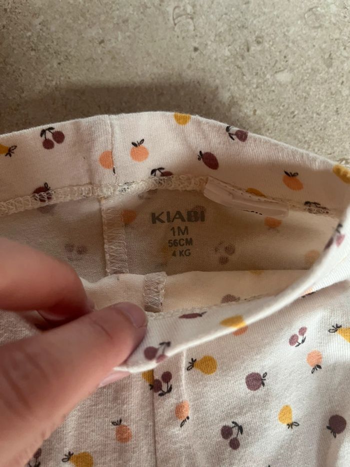 3 leggings bébé fille 1 mois - photo numéro 2