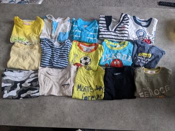 Lot de 15 tee shirts