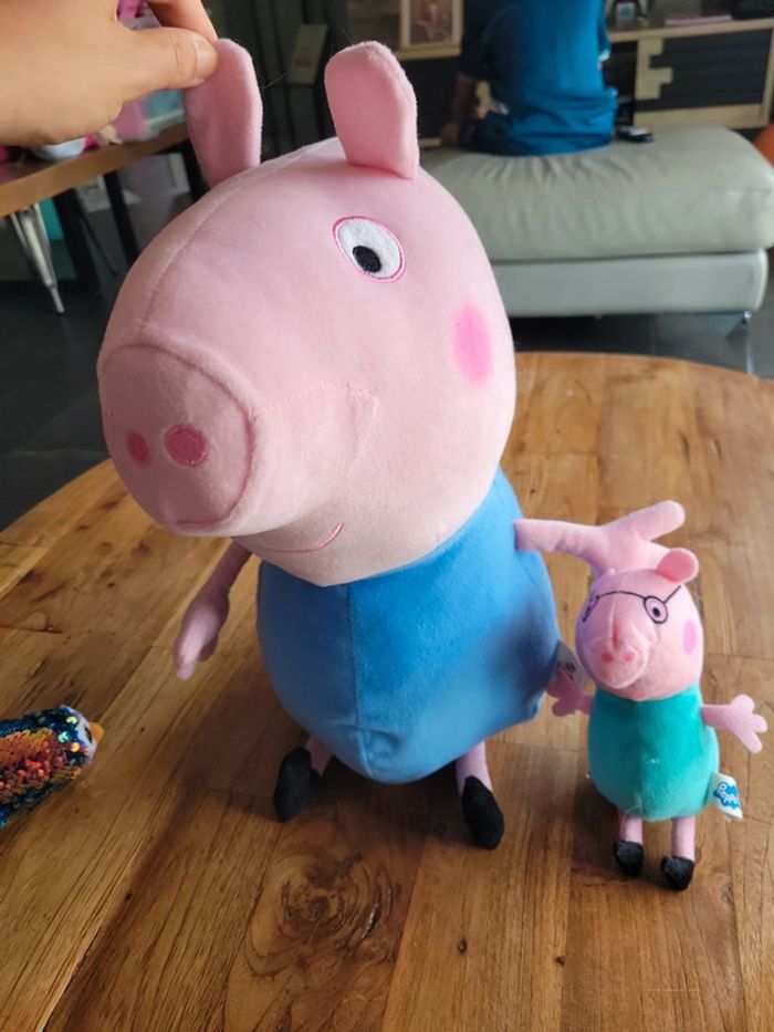 Lot peluches Peppa - photo numéro 3