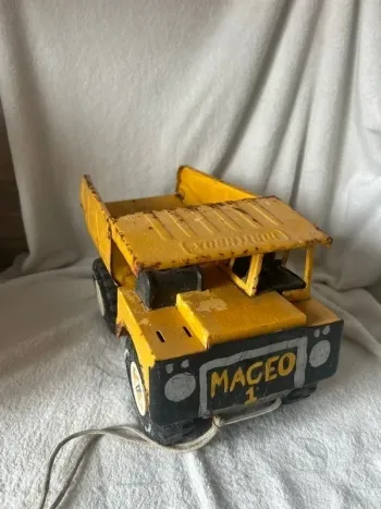 Camion benne vintage métal type Tonka / Matchbox années 70