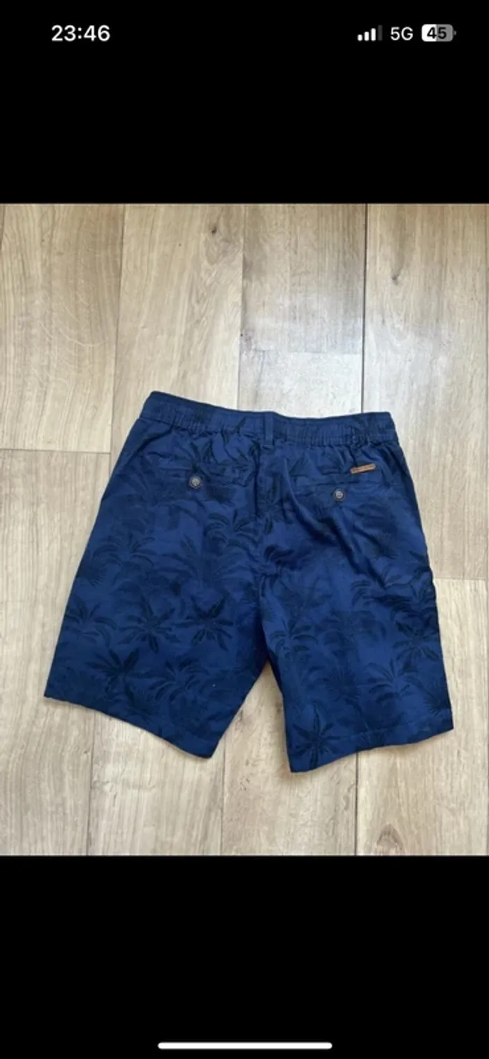 Short chino Teddy smith bleu marine nature 14ans - photo numéro 3