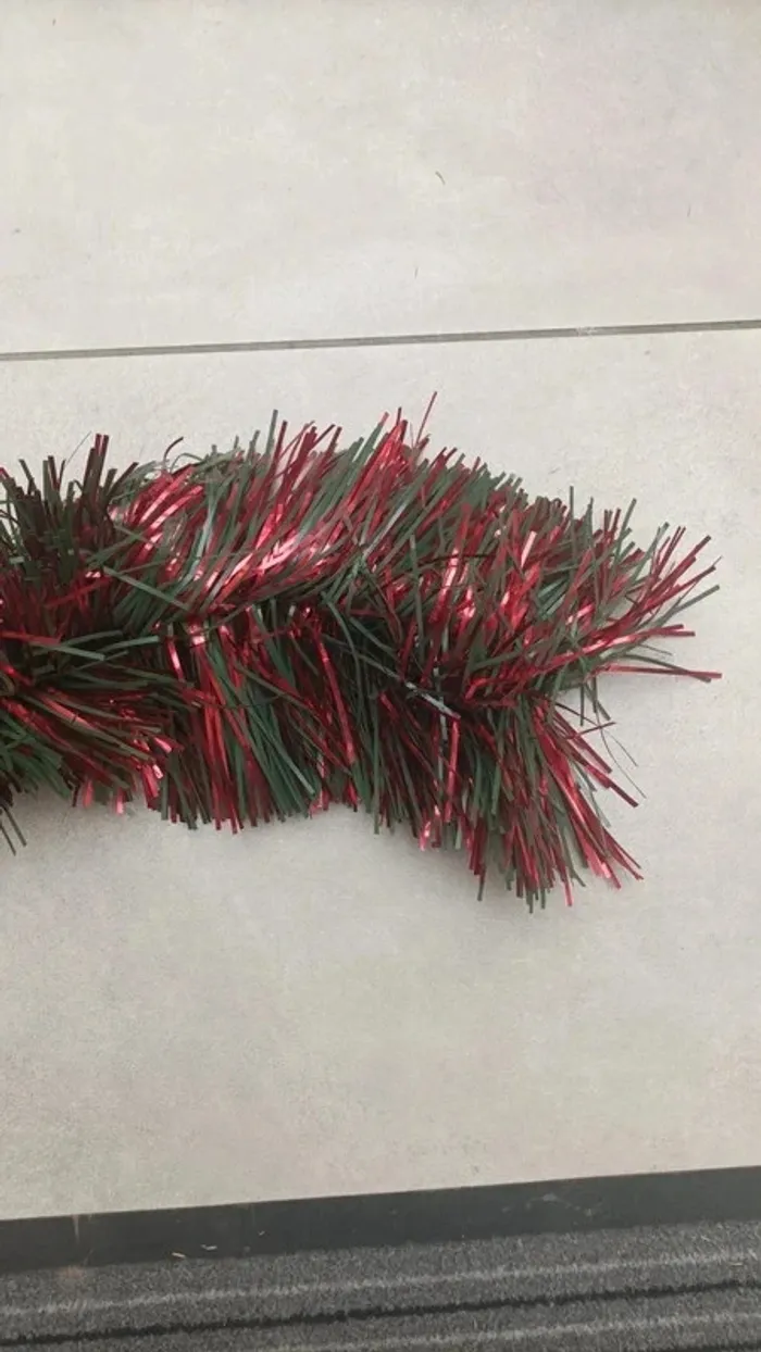 Très grosse guirlande pour extérieur 6 m rouge et verte - photo numéro 2