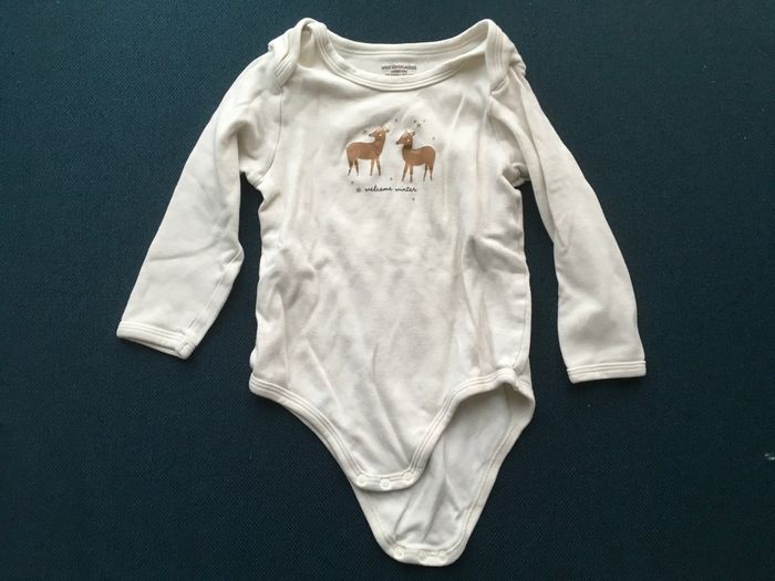 Lot 4 bodys manches longues 3 ans - photo numéro 2
