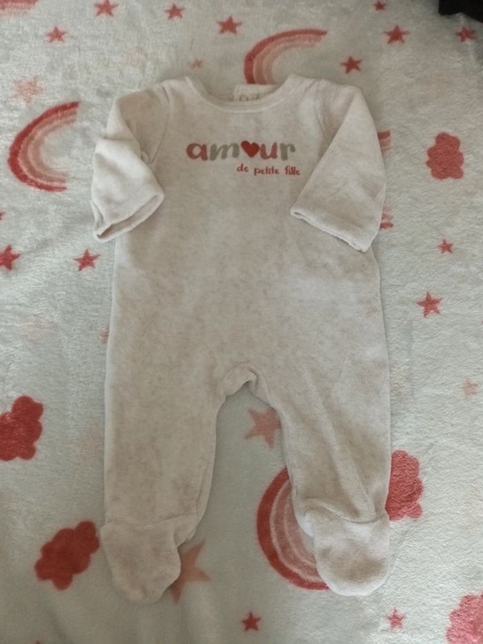 Pyjama en velour 53 cm - photo numéro 2