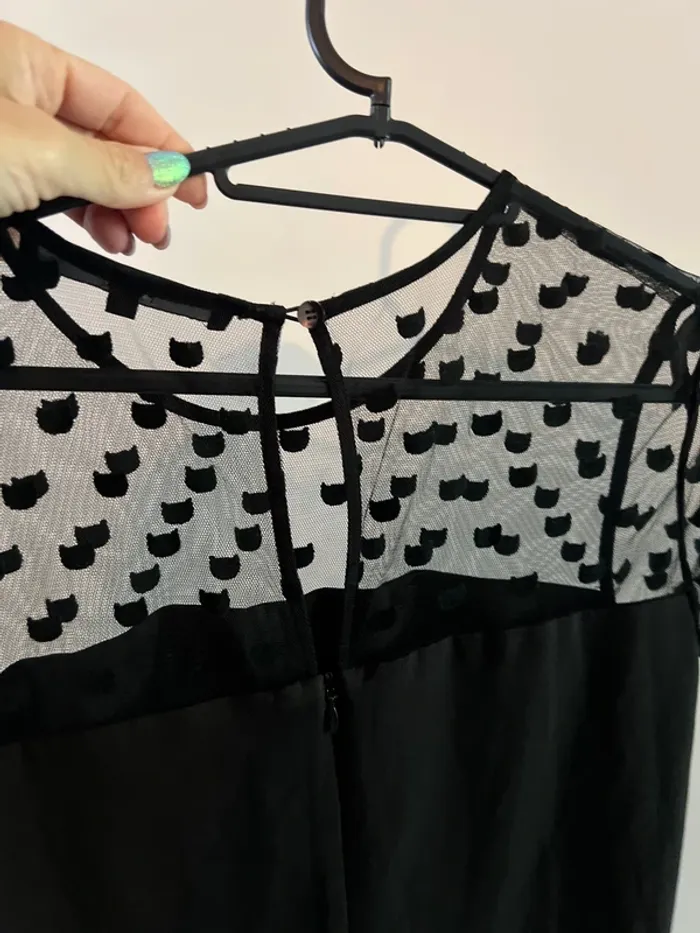 Tu ne noir et voilé Karl Lagerfeld taille xs - photo numéro 5
